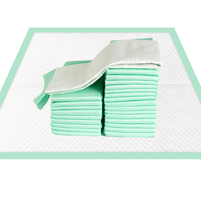 23'' X 36'' (40 Count) MILDPLUS Disposable Underpads with Adhesive Tapes Chucks Pads Heavy Absorbency Incontinence Pads, Waterproof Pee Pads, Thicker Chux Pads for Unisex Adult, Kids and Pet