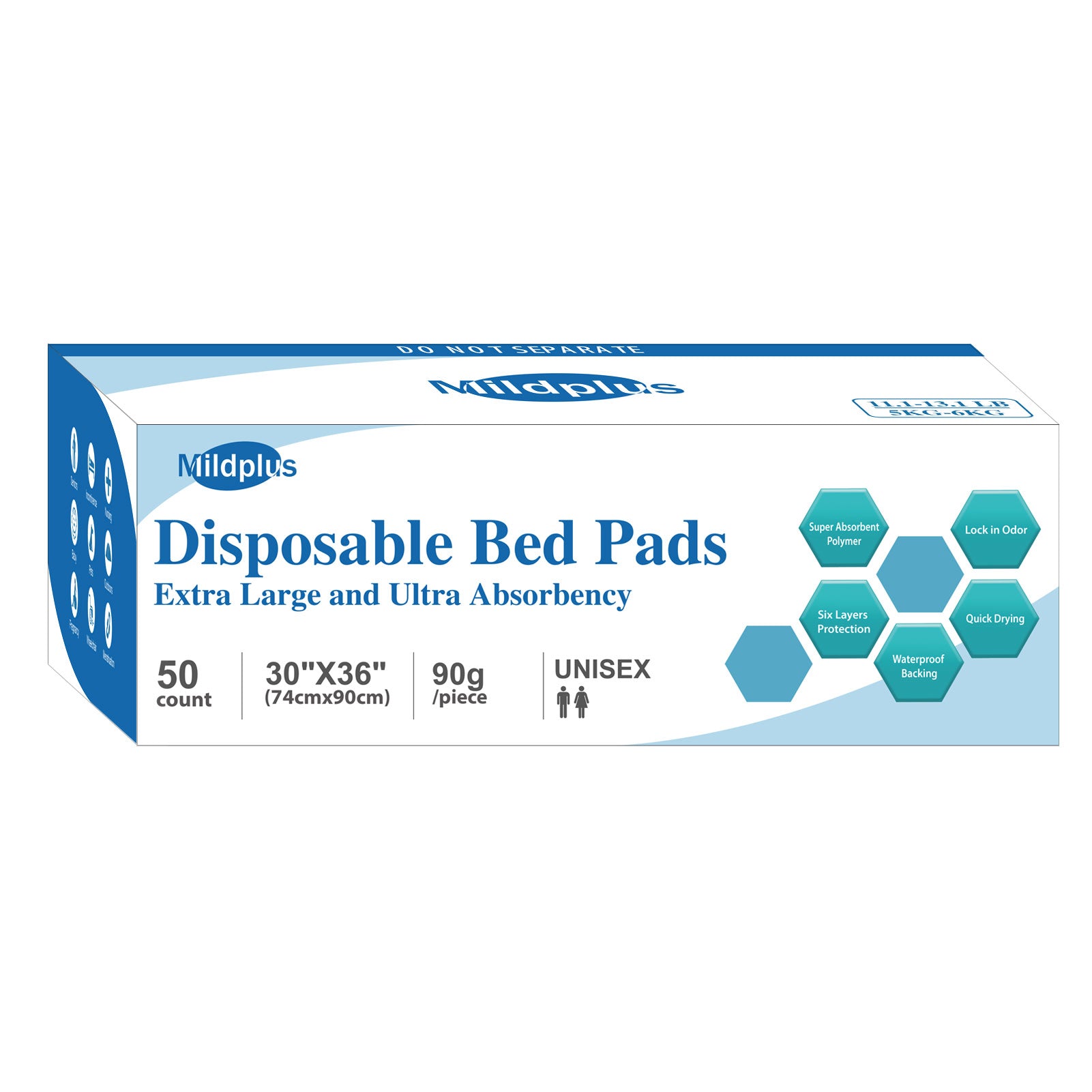 30“X36” (50-100pcs)Disposable Bed Pads Extra Large Underpads for Incontinence Disposable Pads for Adult, Bedwetting Child or Pets