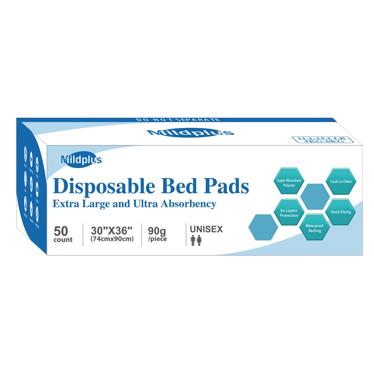 30“X36” (50-100pcs)Disposable Bed Pads Extra Large Underpads for Incontinence Disposable Pads for Adult, Bedwetting Child or Pets